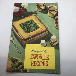 1954 MARY BLAKE FAVORITE RECIPES BURNS & ALLEN TV SHOW CARNATION EVAPORATED MILK